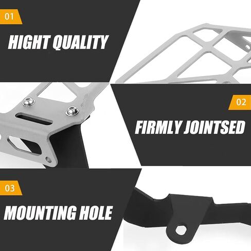 Rear Rack Tail Luggage Rack Cargo Storage Carrier Replacement for Honda Monkey 125 Z125 2018-2024 (Black) in Saudi Arabia