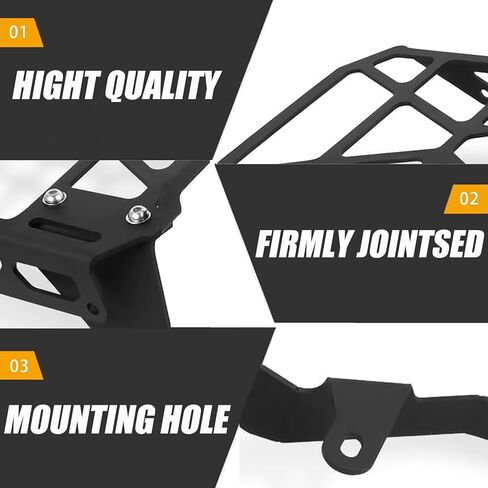 Rear Rack Tail Luggage Rack Cargo Storage Carrier Replacement for Honda Monkey 125 Z125 2018-2024 (Black) in Saudi Arabia