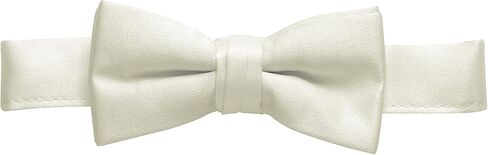 HOLD'EM Bow Tie For Mens Satin look Solid Color Adjustable Pre-tied in Saudi Arabia