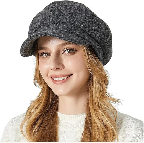 قبعة موزع الصحف النسائية Ivy Golf Hat Cabbie Visor Beret Hats in Saudi Arabia