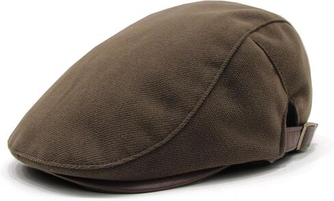 Men's Twill Flat Cap Ivy Gatsby Newsboy Hats for Men Driving Hat Cap for Men and Women in Saudi Arabia