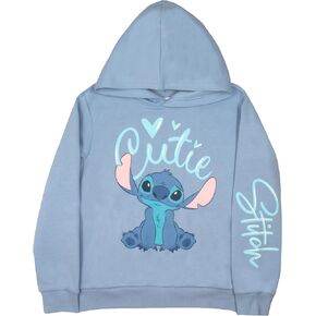 Disney Minnie Mouse, Winnie The Pooh, Lilo and Stitch Girls Pullover Hoodie for Kids