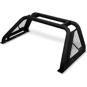 Armordillo CRB Roll Bar Chase Rack for 1/2 Ton Full Size Trucks|LED Light Mounts|Compatible with 2019-2024 Chevy Silverado GMC Sierra 1500|8729830|CR-B Chase Rack|Chase Bar|Textured Black