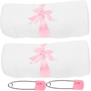 Postpartum Belly Band Wrap Gauze Belly Band Comfortable Support for Mom Postpartum Breathable Belly Wrap White