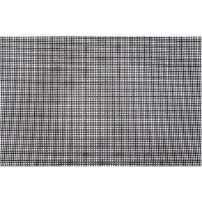 MECCANIXITY 10pcs 13"x20" Plastic Mesh Canvas Sheet 8 Count Needlepoint Blank Canvas for Embroidery Knit Crochet Acrylic Yarn Crafting, Black