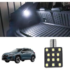 Narari متوافق مع ملحقات Subaru Crosstrek لعام 2024، مجموعة مصابيح LED داخلية بيضاء، ضوء صندوق داخلي، لوحة دوائر دقيقة فائقة السطوع، قطعة واحدة + أداة تثبيت للجيل الرابع Crosstrek