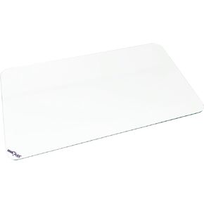 Marvelux Tempered Glass Desk Pad, Clear Surface Protector, Multi-Purpose Durable Computer Desk Mat, Mousepad, Crafting Surface Protector, Beauty Mat, Kitchen Worktop Saver with Anti-Slip Pads 20"x36"