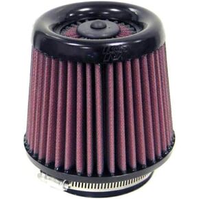 K&N Universal X-Stream Clamp-On Air Filter: High Performance, Premium, Replacement Filter: Flange Diameter: 3.3125 In, Filter Height: 4.25 In, Flange Length: 0.9375 In, Shape: Round, RX-4120-1