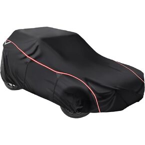 StarknightMT Slingshot Cover with Roof Waterproof Full Cover Compatible with Polaris 2019 2020 2021 2022 2023 2024 Air Vents All Weather Protection Covers with Top Reflective Strips Accessories