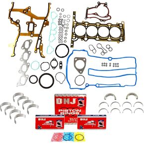 DNJ RRK343 Re-Ring Kit for 2011-2021 Buick, Chevrolet Cruze, Cruze Limited, Encore 1.4L L4 16V DOHC 1364cc