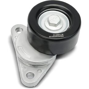 A-Premium Belt Tensioner Assembly with Pulley Compatible with GMC Acadia, Canyon & Chevrolet Camaro, Colorado, Blazer & Buick LaCrosse, Regal Sportback & Cadillac CTS, XT5, ATS, CT6, XT6, CT5