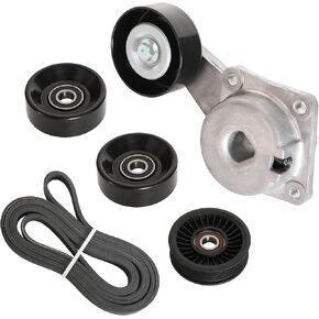 90K-38274 Drive Belt Component Kit Fit for Ford F-150 F-250 F-350 Lobo 2004, Fit for Ford Expedition Mustang 2005-2006, Fit for Lincoln Navigator 2005-2006, OE# 38274 1L2Z6B209AA 1L2E6B209CB in Saudi Arabia