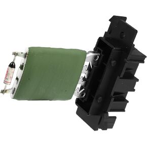 Motoforti Blower Motor Resistor Replacement, for Ram ProMaster City 2015-2018, Plastic, Black Silver Tone