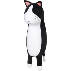 2025 Stuffed Animals, 24 inches Soft Cuddly White Ferret Plush Toy Pillow, Cute Plushies Plush Large Ferret Stuffed Animal Gift for Kids Children Girls Boys