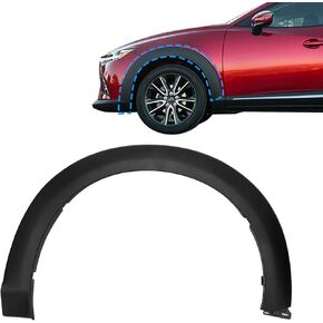 Front Left Side Wheel Fender Molding Trim Compatible with Mazda CX-3 2016 2017 2018 2019 2020 2021 2022# MA1290104 D10E51W30C Fender Trim Wheel Arch Molding Trim