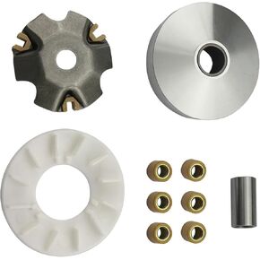 Variator Assembly Complete Variator Assembly Roller Drive Wheel for Chinese Scooter Moped ATV Go Kart 4-Stroke GY6 50cc 80c 100cc 139QMB 139QMA Engine