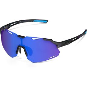 Polarized Kids Sunglasses Boys Girls Baseball Sunglasses Youth 8-14 UV400 Softball Cycling Sports Sun Glasses