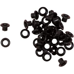 Craftelier - Pack of 40 Basic Eyelets Ideal for Card Making, Scrapbooking and Crafts | Valid for Various Materials | Approx. Size: Inside Diameter 0.19" and Outside Diameter 0.31" Color: Purple