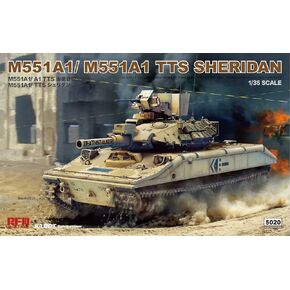 1/35 US Army M551A1 / TTS Sheridan Plastic RFM5020