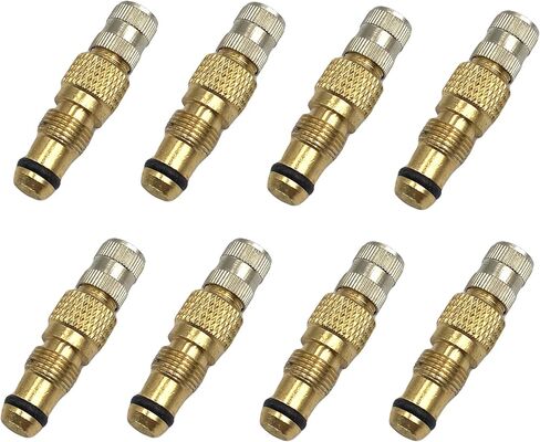 8 قطعة صمام جرار ينبع ، النحاس جرار الهواء السائل صمامات TR618A TR218A CH3 العلب الأساسية استبدال صمام الجذعية in Saudi Arabia