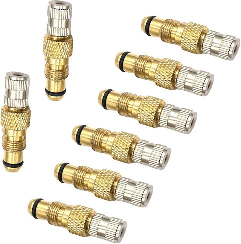 8 قطعة صمام جرار ينبع ، النحاس جرار الهواء السائل صمامات TR618A TR218A CH3 العلب الأساسية استبدال صمام الجذعية in Saudi Arabia