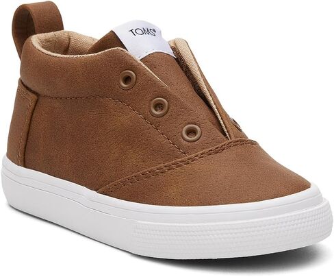حذاء رياضي متوسط ​​الطول للأولاد من TOMS Alpargata Fenix ​​- Toffee، 4 طفل صغير in Saudi Arabia