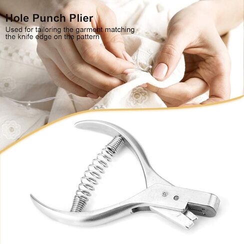 Garment Pattern Notcher Pro Designer Tailors Steel Sewing Pliers Punch Marker Tailors Proofing Sewing Pliers Pattern Marking Tools in Saudi Arabia