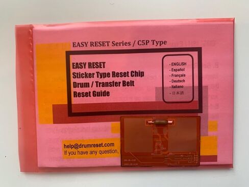 Super Easy Series Belt Reset Sticker Chip for OKI C780 C770 C760 C712 C711 C710 C612 C610 PRO 7411WT PRO 6410Neon MPS610 MPS6150C MPS710 MPS711C ES6412 ES7412 in Saudi Arabia