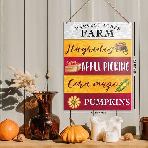 UDNADKEX Thanksgiving Decorations Hanging Sign, Autumn Fall Decor Farmhouse Turkey Pumpkin Wooden Wall Sign Thanksgiving Decorations, Gobble Til You Wobble in Saudi Arabia