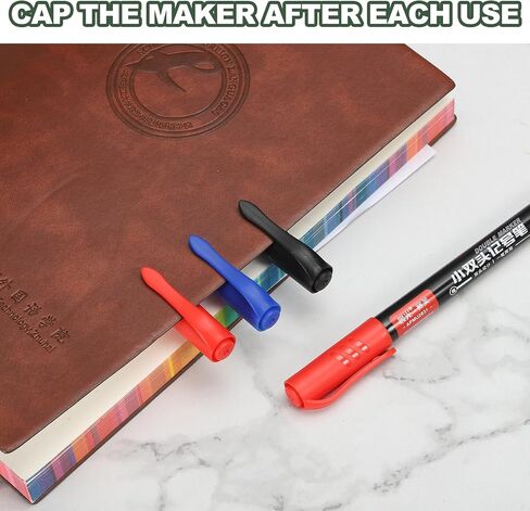 M&G Permanent Twin Markers Dual Ultra Fine Point Tip(1.2mm+0.5mm), 12 Pack Quick Dry Waterproof Fiber Tip Pens for Paper, Glass, Plastic, Wood, Stone, Metal Surface, Blue in Saudi Arabia
