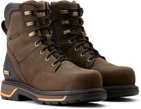Ariat Men's Big Rig 8" Waterproof Composite Toe Work Boot Industrial in Saudi Arabia