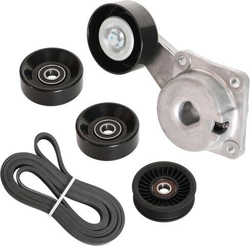مجموعة مكونات حزام القيادة 90K-38274 مناسبة لسيارة Ford F-150 F-250 F-350 Lobo 2004، مناسبة لسيارة Ford Expedition Mustang 2005-2006، مناسبة لسيارة Lincoln Navigator 2005-2006، OE# 38274 1L2Z6B209AA 1L2E6B209CB in Saudi Arabia