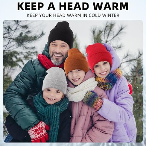 300 Pcs Bulk Winter Beanie for Homeless Donation Unisex Beanie Hat Knitted Warm Skull Cap for Women Men in Kuwait