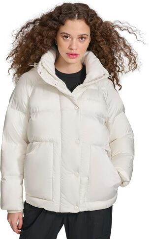 Champion Women's Quilted Mid-Weight Puffer Jacket with Hood in Saudi Arabia