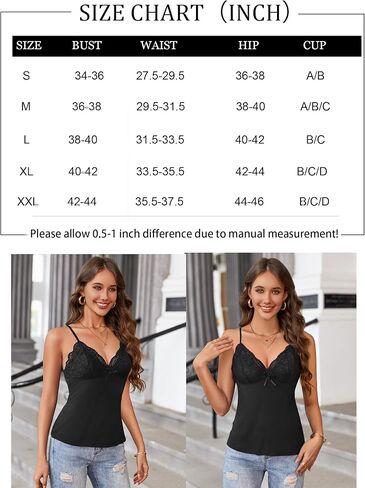 Avidlove Camisole Tops for Women Sexy Tank Tops Cami Y2K Bralette Spaghetti Strap Undershirts Slim Going Out Top Lingerie in Saudi Arabia