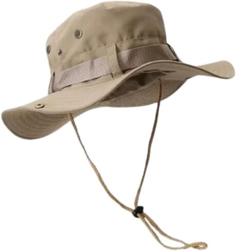 Cowboy Hat for Men, Outdoor Fashion Sun Hat with Adjustable Drawstring and UV Sun Protection in Saudi Arabia