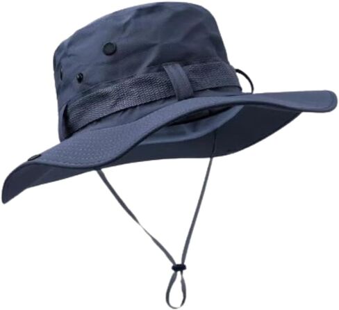 Cowboy Hat for Men, Outdoor Fashion Sun Hat with Adjustable Drawstring and UV Sun Protection in Saudi Arabia