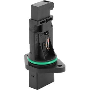 MAF Sensor No.13627787076 MAF Mass Air Flow Sensor for BMW E46 E39 E38 Plastic Metal Black