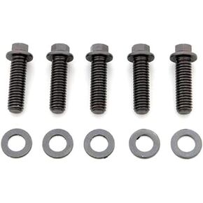 ARP 653-3000 Black Oxide 7/16-14" RH Thread 3.000" UHL 6-Point Bolt with 7/16" Socket and Washer, (Set of 5)