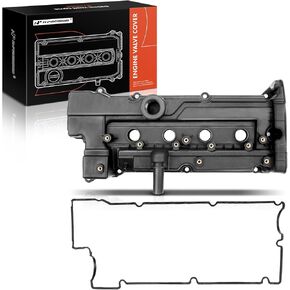 A-Premium Engine Valve Cover, with Gasket, Compatible with Hyundai Accent 2006-2011, Kia Rio 2006-2011, Rio5 2006-2011, L4 1.6L DOHC, Replace # 2244126801