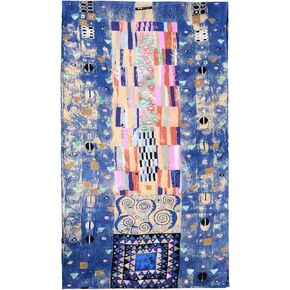 Silk Scarf For Women Fashion Women Long Silk Scarf Women 100% Silk Scarves Paintings Fashion Silk Scarf