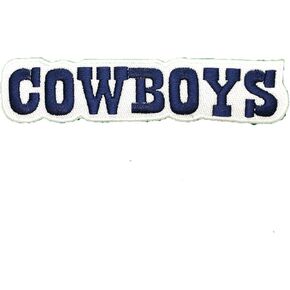 Siam Accs Rugby Fans Dallas Logo Patch Embroidery American Football Fan Favorite Team Iron On Sew On Embroidered Patch for Clothing Backpacks Jeans Motorcycle Sew On Custom Jackets Hats Tactical Bags