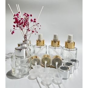 6 Reed Diffuser Bottle. Make Homemade Perfume Spray Bottle. Reed Diffusers for Home，Perfume Bottles Empty .Reed Diffuser Base
