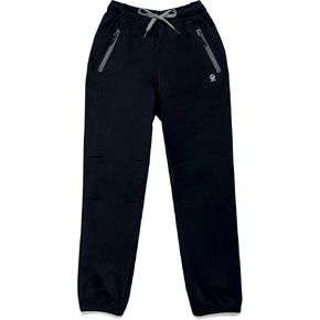 Little Donkey Andy Boys' Sweatpants Quick Dry with Zipper Pockets Youth Athletic Jogger Pants