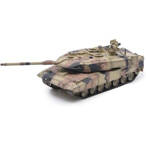 Panzerkampf | 1:72 Scale Model Military Diecast | German Leopard 2 A7+ Main Battle Tank – Desert Camouflage | Model 12203PA