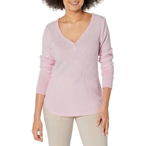 PJ Salvage Women's Loungewear Textured Essentials Long-Sleeve Top