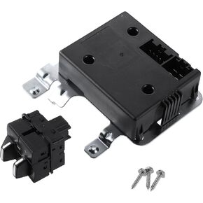 X AUTOHAUX Integrated Trailer Brake Control Module Kit with Switch for Ram 1500 2500 3500 4500 5500 2016-2018 for 1500 Classic 2019-2022 82215040AB Trailer Brake Controller Switch Kit