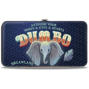 Buckle-Down Women's Standard Hinge Wallet-Dumbo