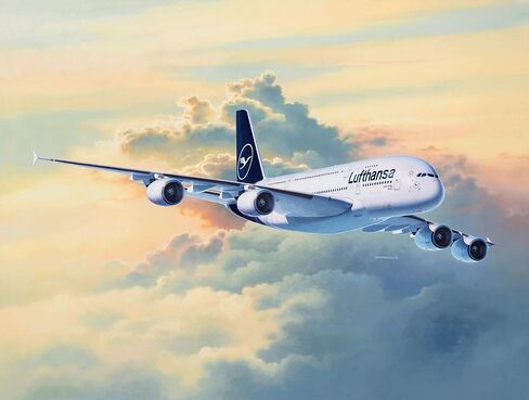 Revell GmbH Revell 03872 1:144 Airbus A380-800 Lufthansa New Livery Plastic Model Kit in Saudi Arabia