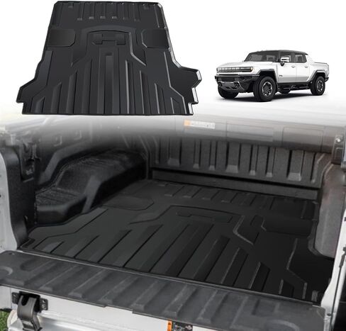 BestEvMod Compatible with Hummer EV Truck Bed Mat Liner 2022 2023 2024 Accessories Pickup Heavyweight Bed Mat All-Weather Protection in Saudi Arabia